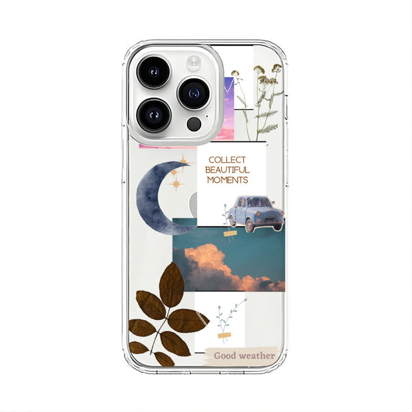 College Moments Clear Case