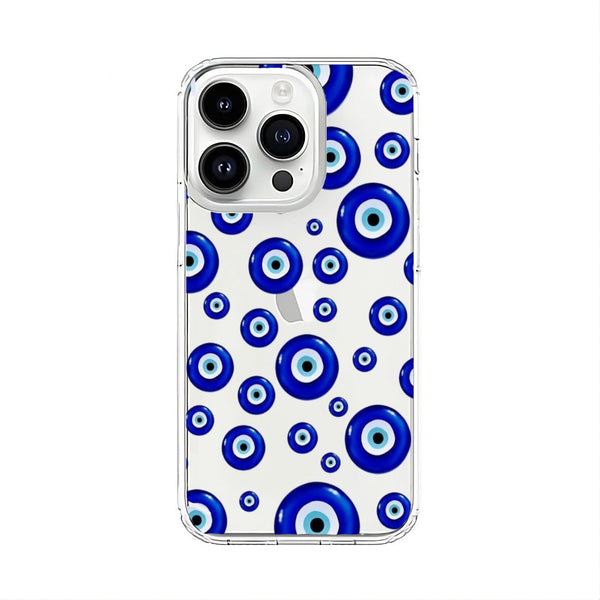 Evil Eye Clear Silicone Case