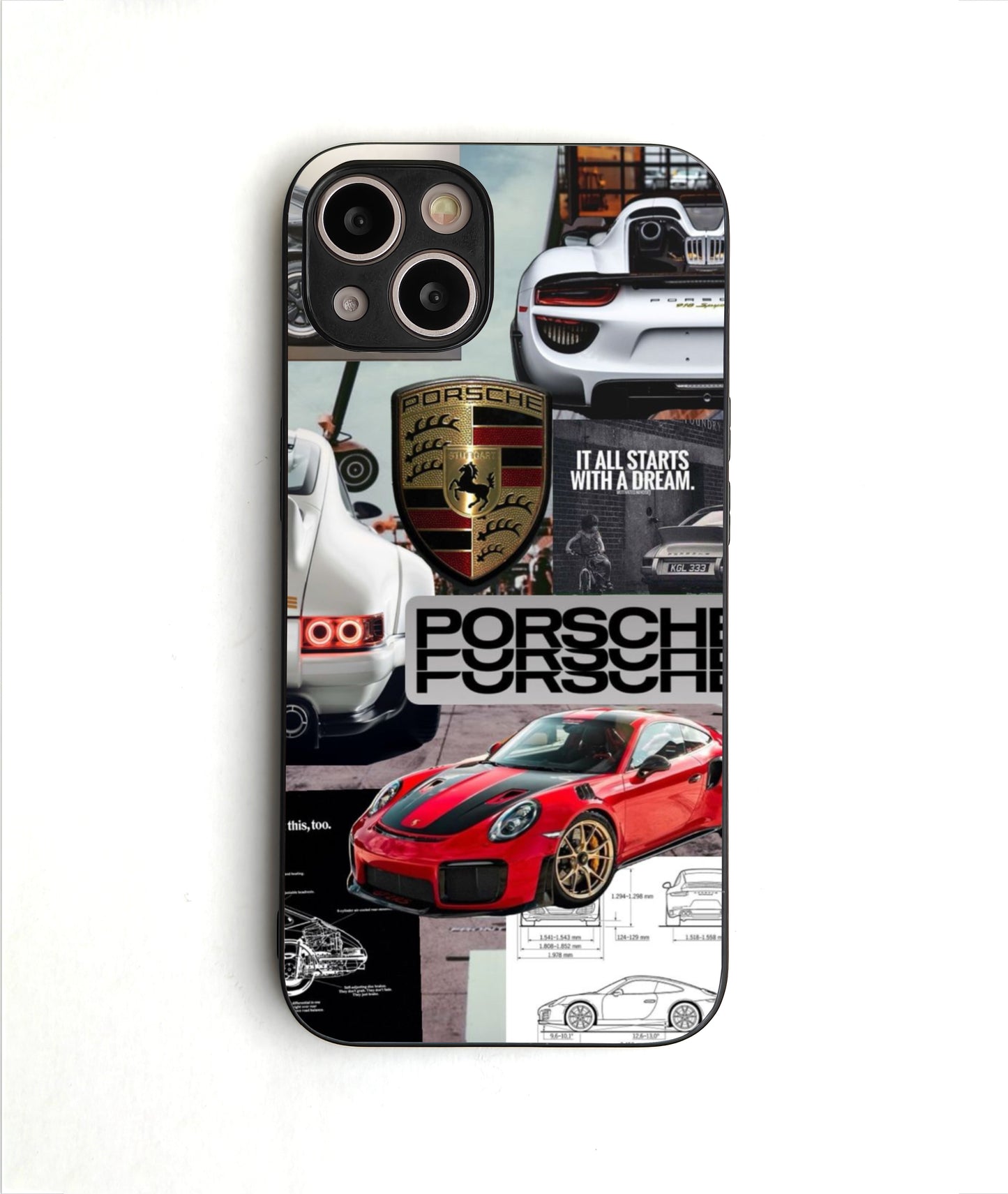 Porsche Glass Case