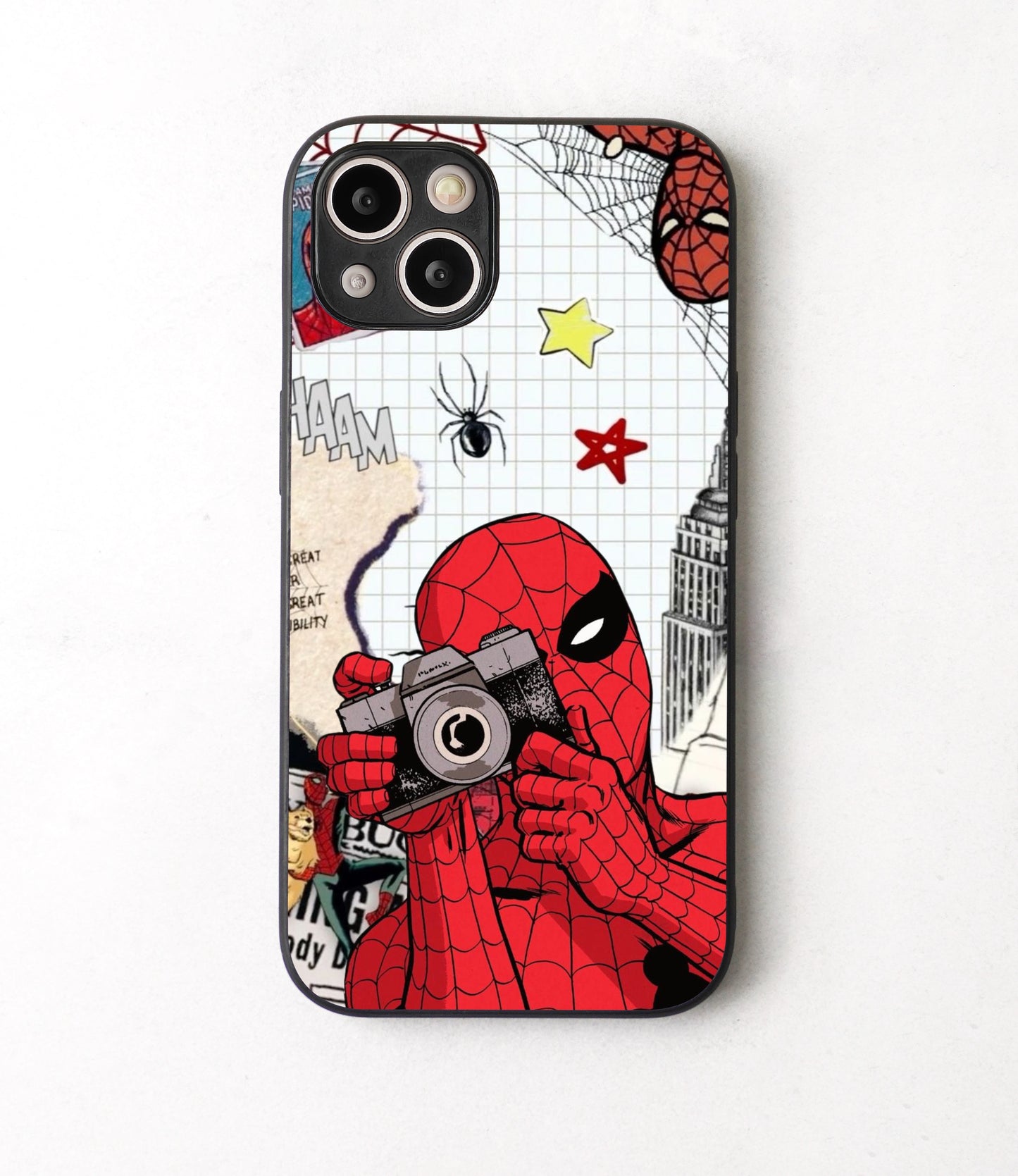 Spidy  Glass Case