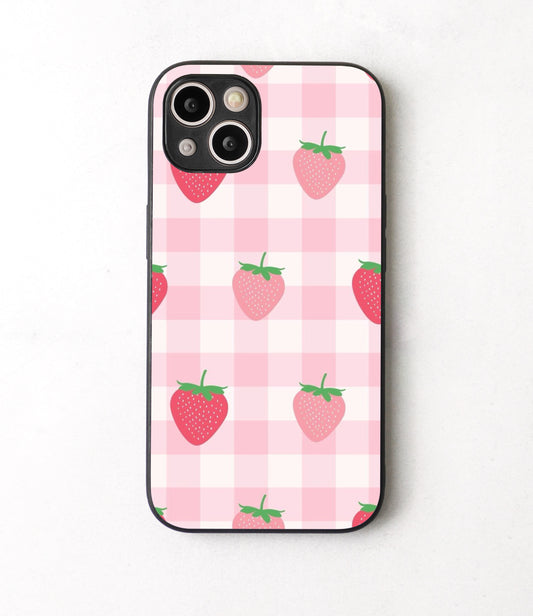 Strawberry Glass Case