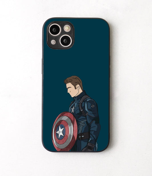 Captain America Glass Case 2