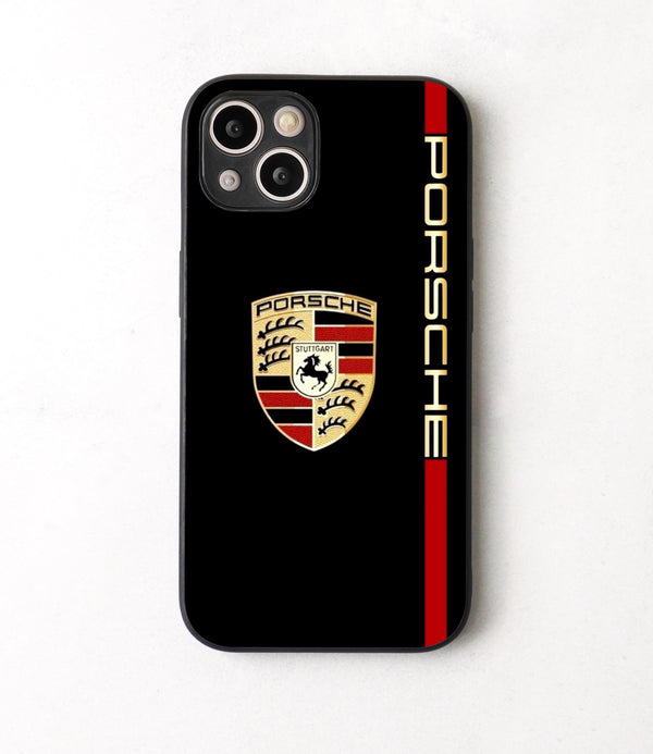 Dark Porsche Glass Case