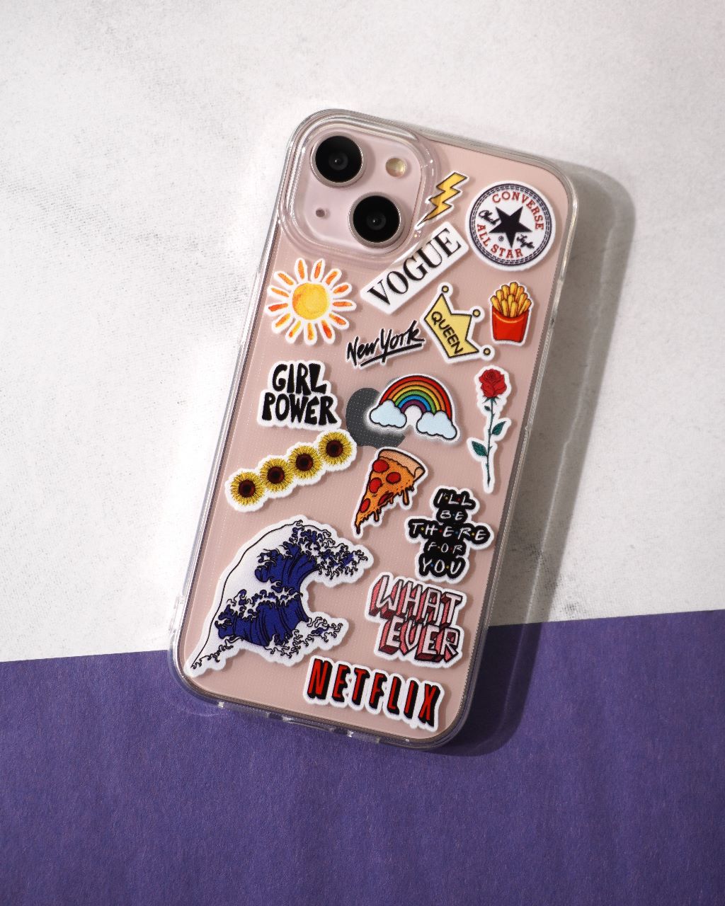 Chill Trendy Aesthetic sticker Sillicon Case