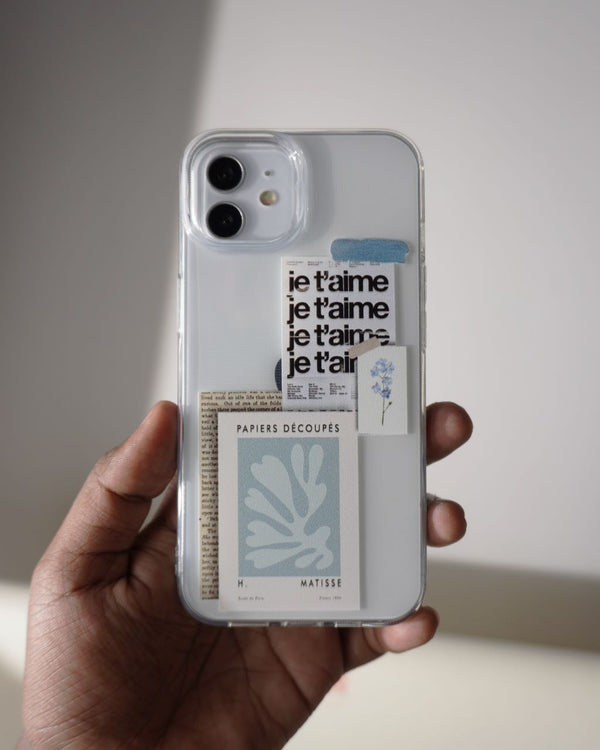 Je taime sticker Sillicon Case