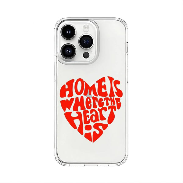 Homeis where the Heart Is sticker Case