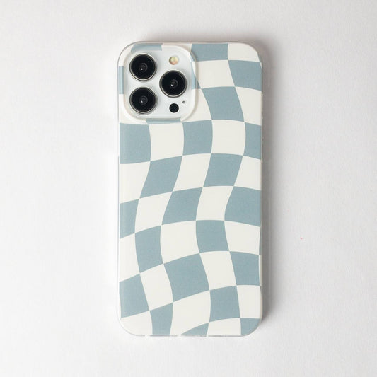 Checker Silicone Case