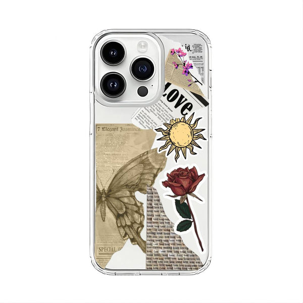 Red Rose Sticker Case