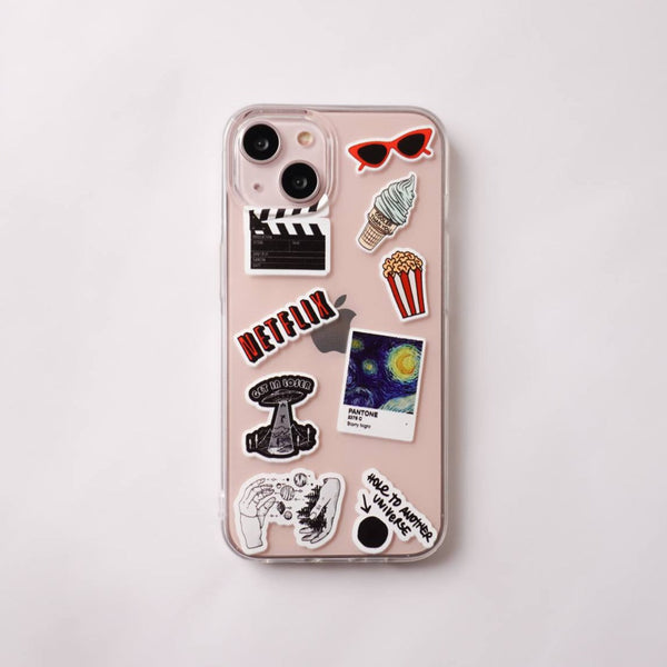 Chill Aesthetic sticker Sillicon Case