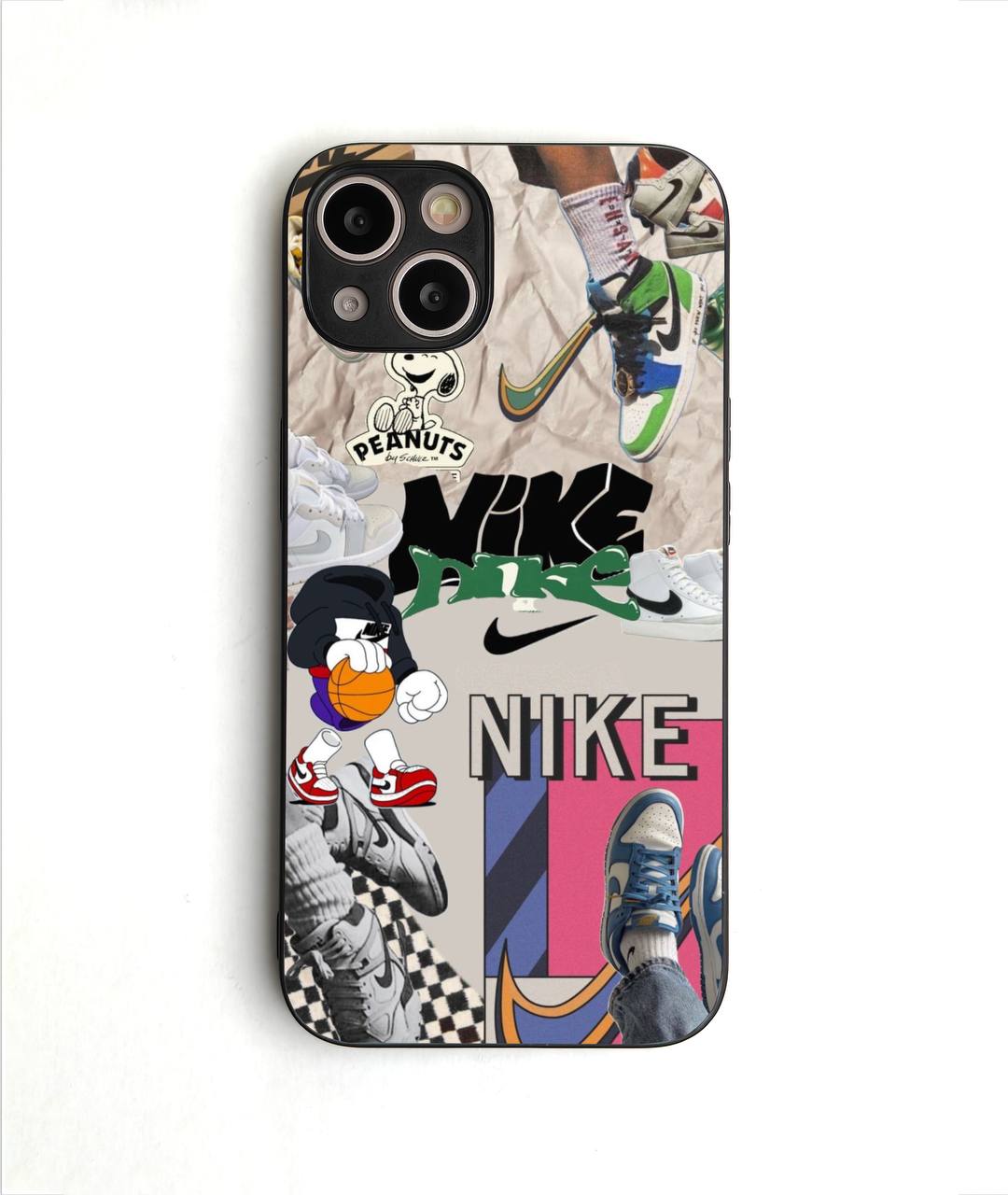 Aesthetic Nike Glass Case