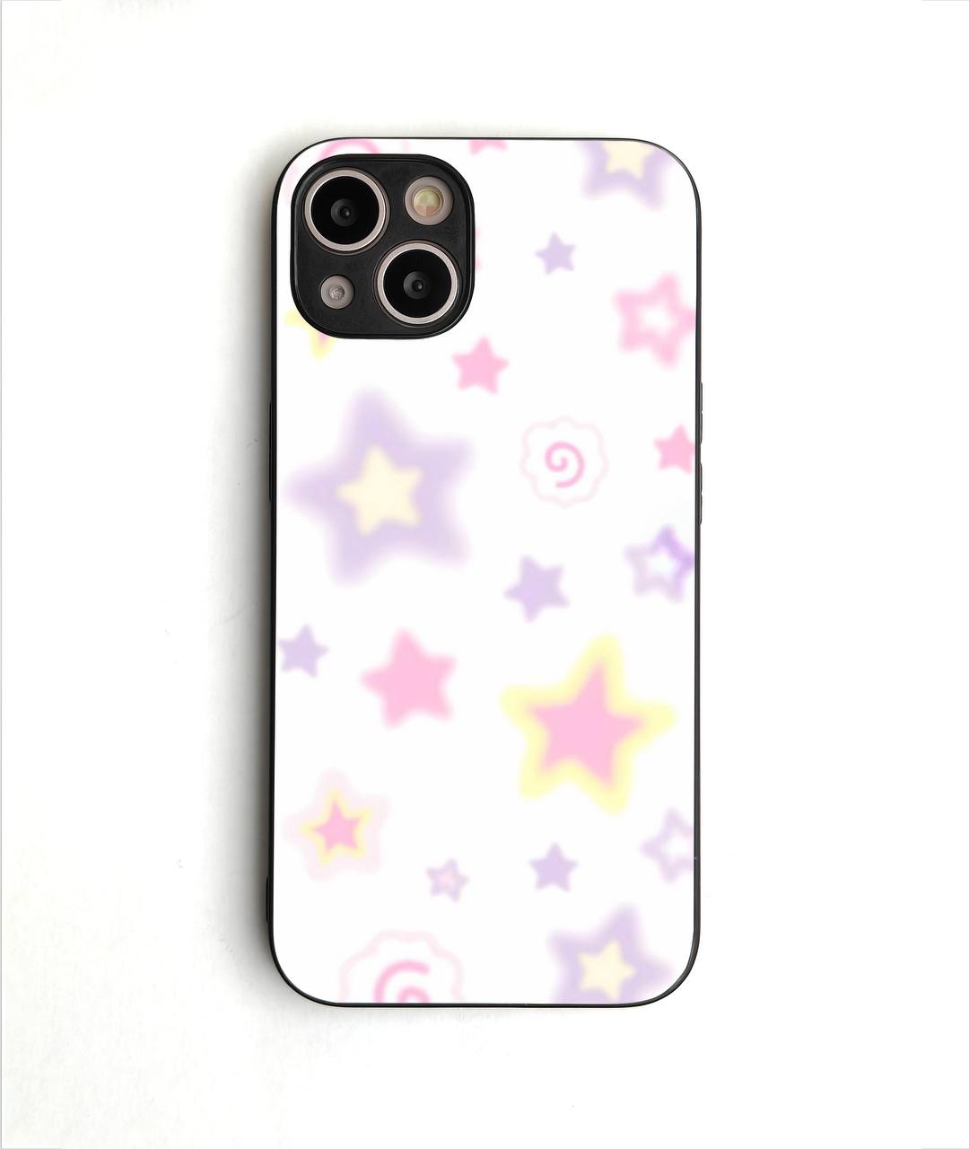 Multi Colour Star Glass Case