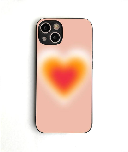 Blur Heart Glass Case