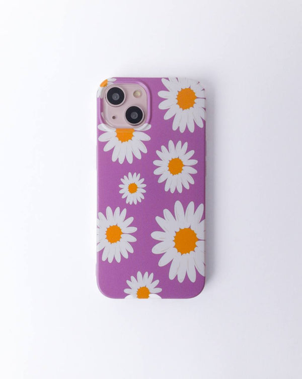 Sunflowers Purple Tough Silicon Case