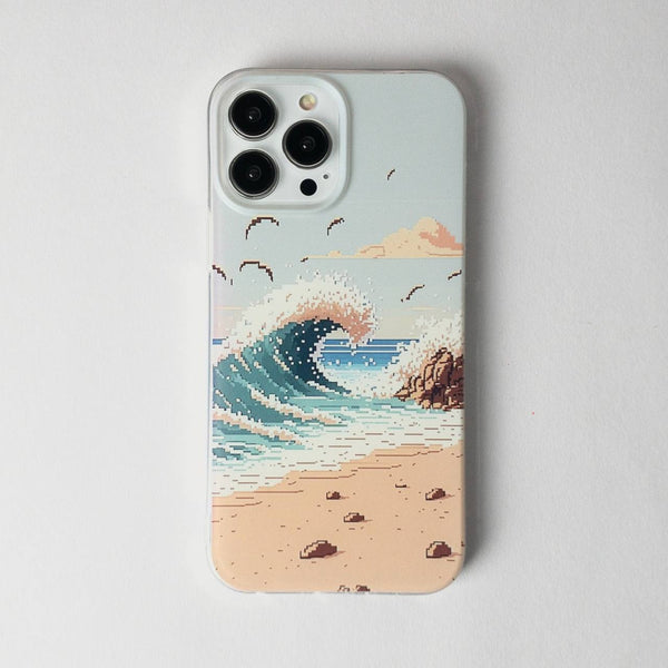 Animated Wave Silicone Case